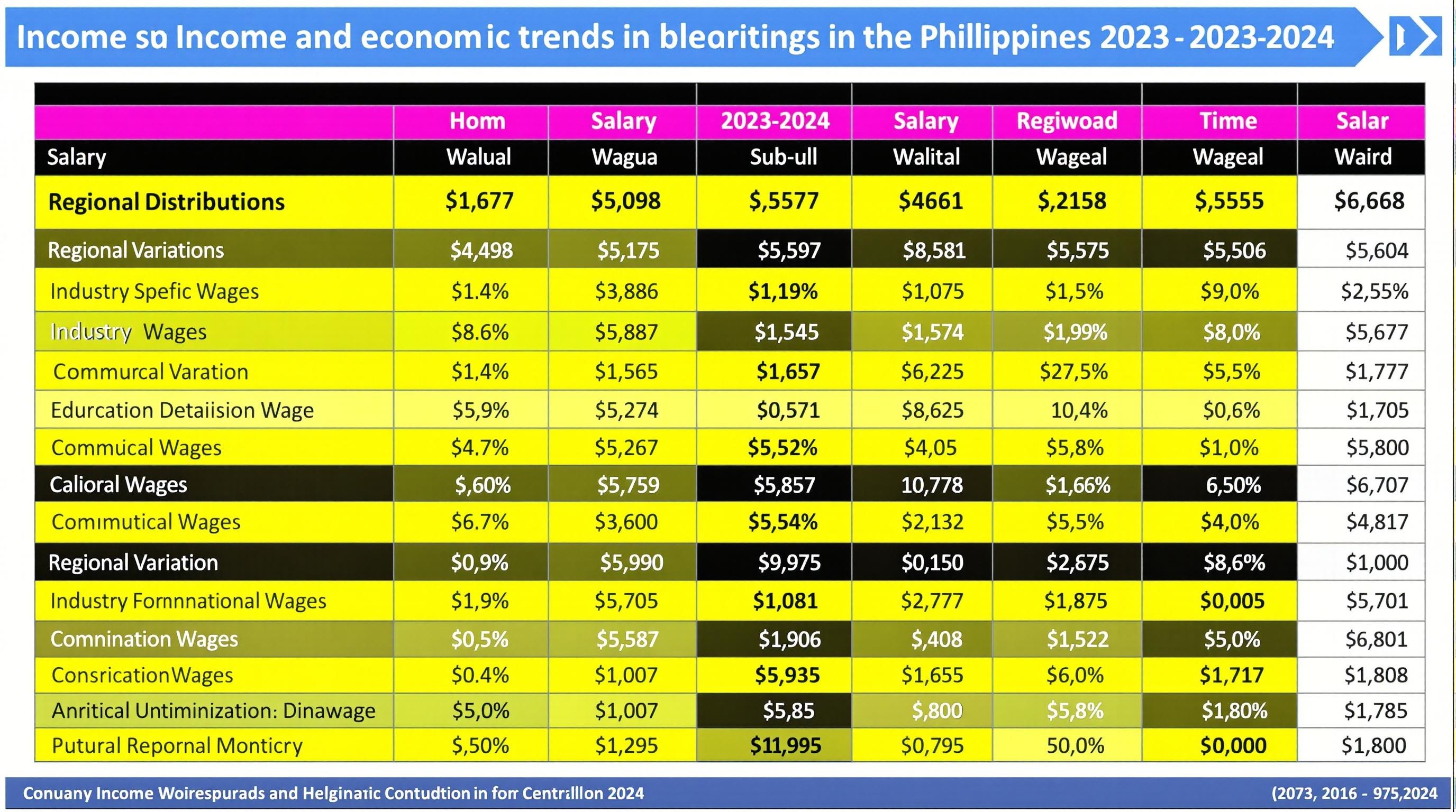 Philippines Average Income in 2024: Salary Data, Trends & Comparisons